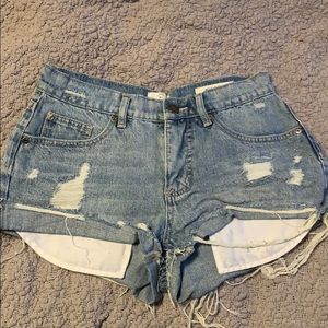 Denim Mid-Saturday Shorts